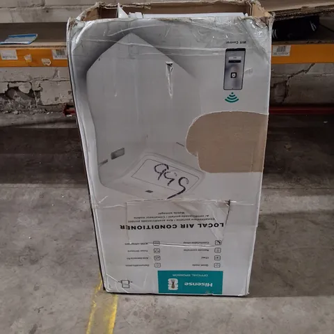 BOXED HISENSE PORTABLE AIR CONDITIONER WITH EXHAUST HOSE