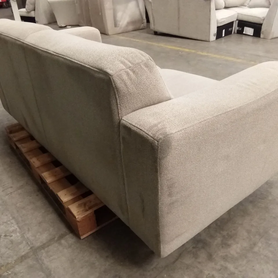 CORTES 2 SEATER FABRIC SOFA - NATURAL RRP £699