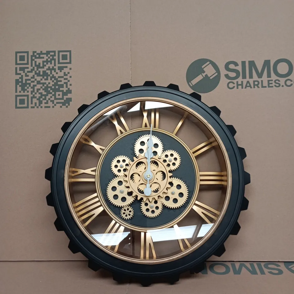 BLISS AND BEYOND COG CLOCK BOXED