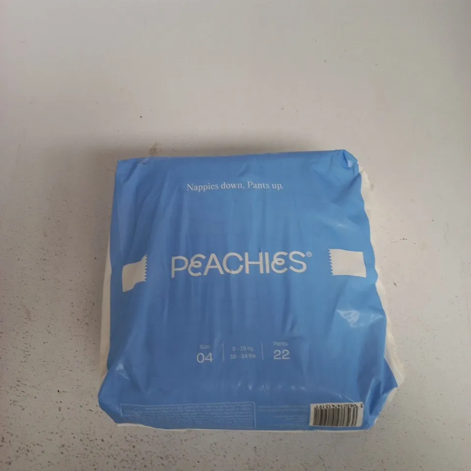PEACHIES NAPPIES – SIZE 4 PANTS 22 PACK