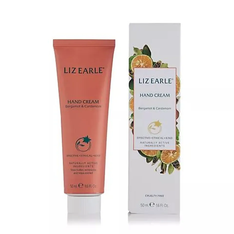 LIZ EARLE HAND CREAM BERGAMOT & CARDAMOM 50ML