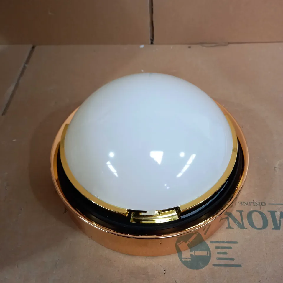 TOM DIXON GOLD EFFECT WALL LIGHT 