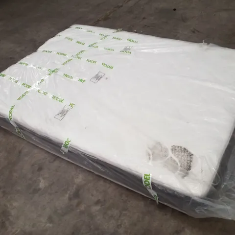 BAGGED DESIGNER ASPIRE COOL LONG FLAME QUILTED MEMORY HYBRID 150CM DOUBLE MATTRESS
