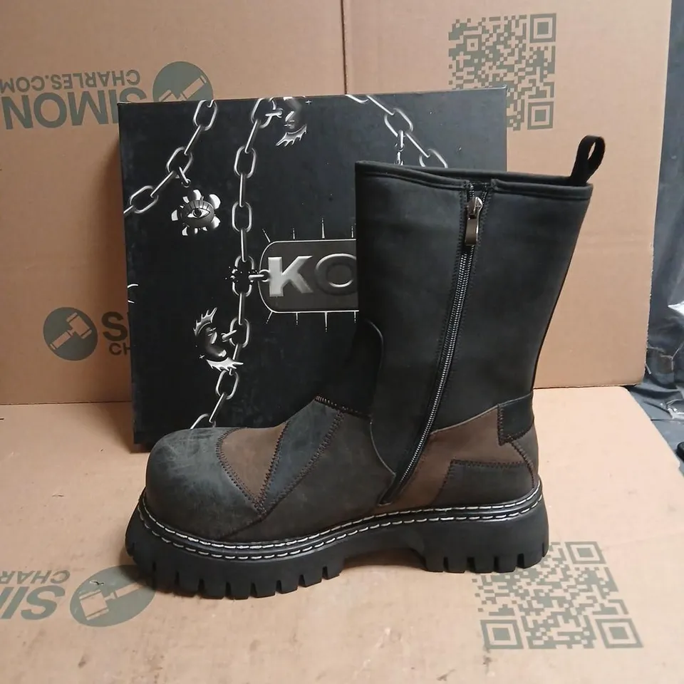 KOI APOCALYPSE MEN'S BOOTS – BLACK UK 10