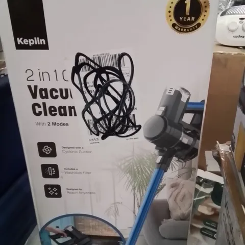 BOXED KEPLIN 2IN1 CORDLESS VACUUM CLEANER