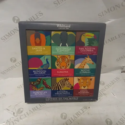 WHITTARD OF CHELSEA COFFEES OF THE WORLD GIFT SET