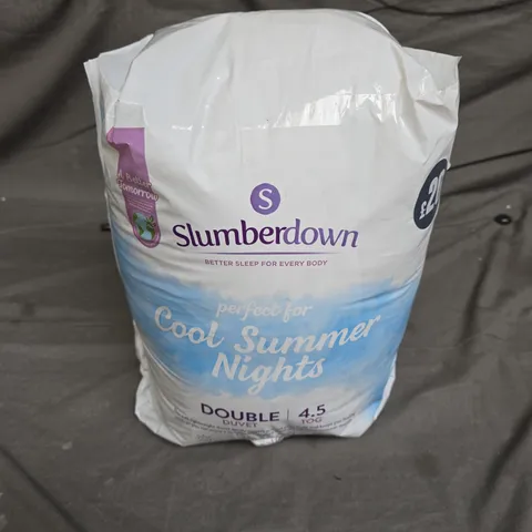 SLUMBERDOWN COOL SUMMER NIGHTS DOUBLE DUVET (4.5TOG)