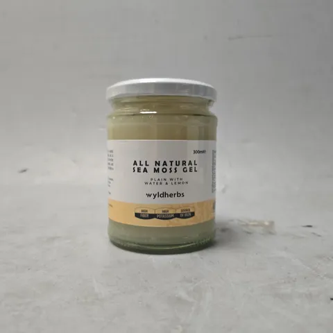 SEALED WYLDHERBS ALL NATURAL SEA MOSS GEL