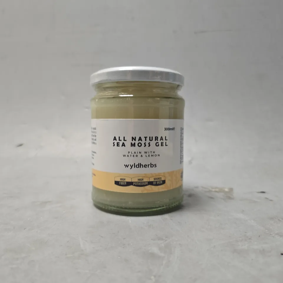 SEALED WYLDHERBS ALL NATURAL SEA MOSS GEL 