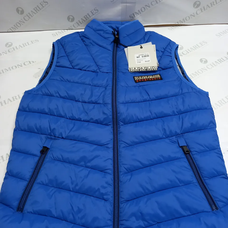 NAPAPIJRI AERONS V2 BOMMBER JACKET IN BLUE - SMALL