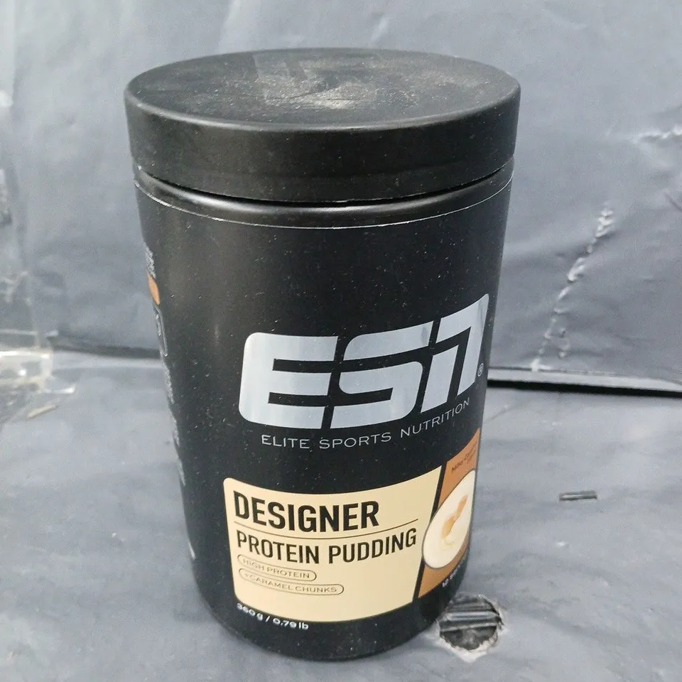 SEALED ESN DESIGNER PROTEIN PUDDING - MILKY CARAMEL - 360G