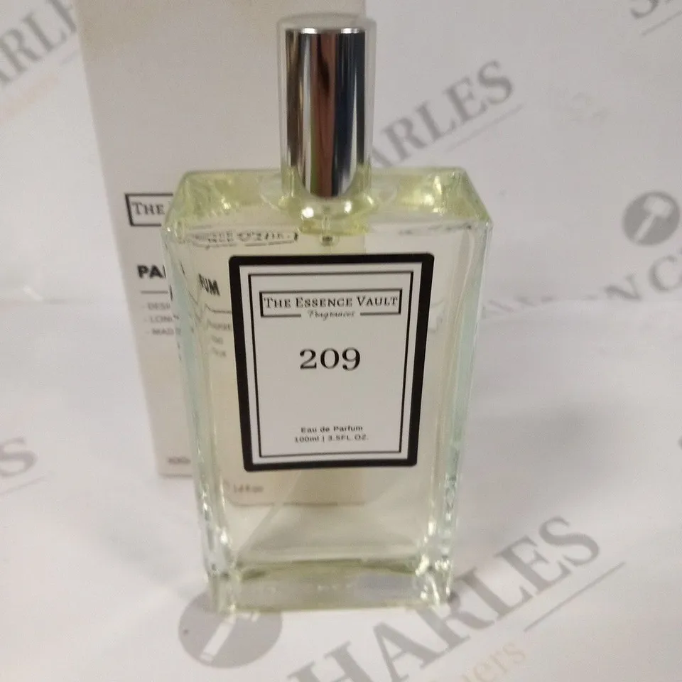 BOXED THE ESSENCE VAULT FRAGRANCES PARFUM NO 209 100ML