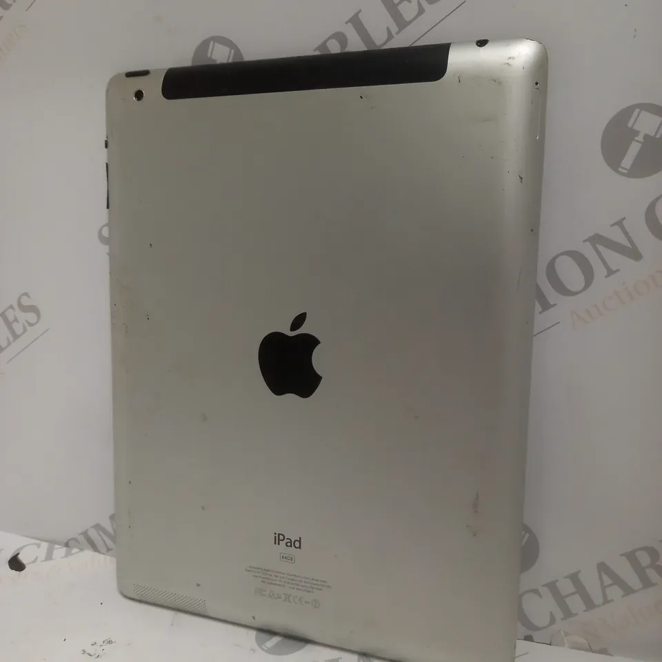 APPLE IPAD MODEL A1396 64GB