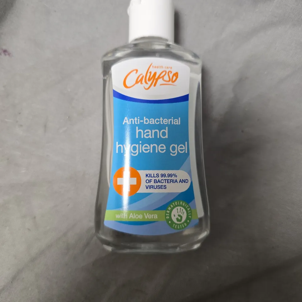 PALLET OF APPROXIMATELY  3200 CALYPSO HAND HYGIENE GEL 100ML – ANTI-BACTERIAL, ALOE VERA