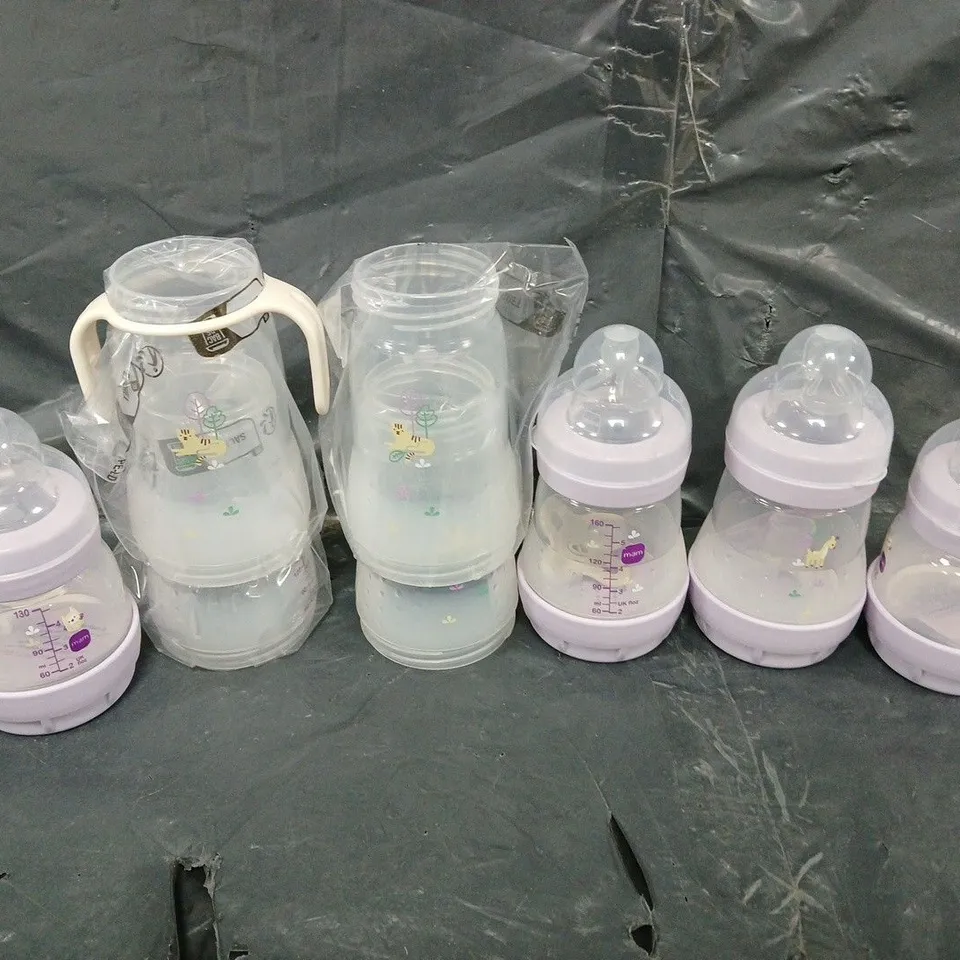 MAM EASY START ANTI-COLIC BABY BOTTLE SET SMALL- LILAC