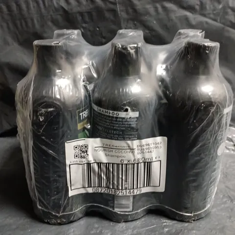 TRESEMMÉ NOURISH COCONUT SHAMPOO - 6 X 680ML (MULTI-PACK)