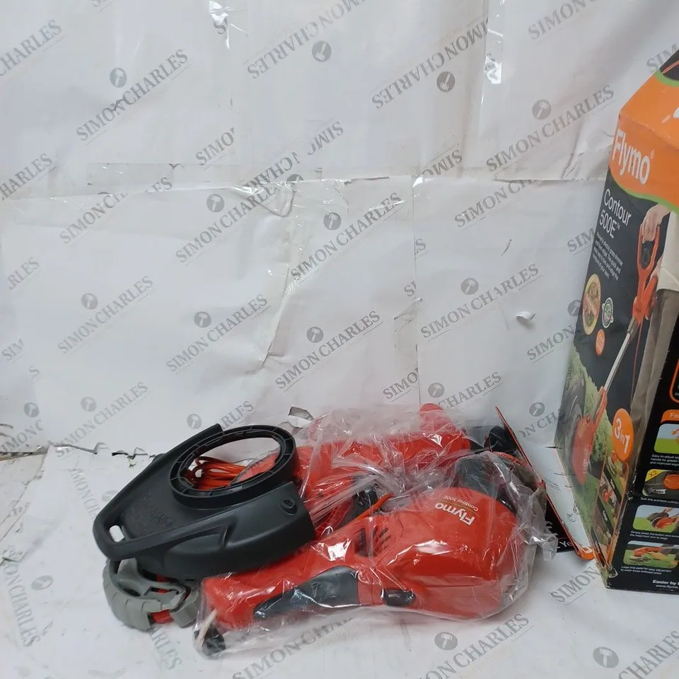 BOXED FLYMO CORDED CONTOUR GRASS TRIMMER  RRP £69.99