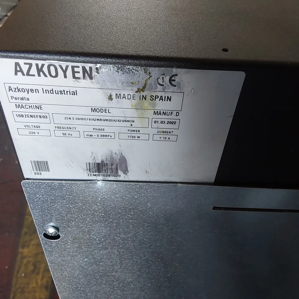 COFFETEK AZKOYEN ZEN 5 COMMERCIAL COFFEE MACHINE 