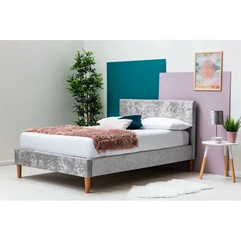 BOXED JESSAMINE SMALL DOUBLE UPHOLSTERED BED FRAME (2 BOXES)