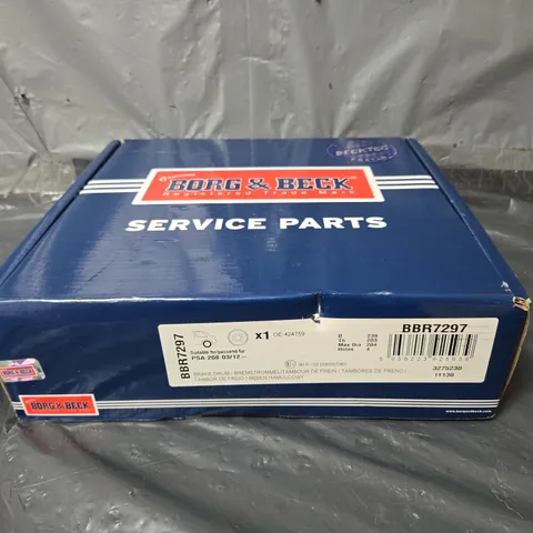BOXED AND SEALED BORG & BECK BBR7297 BRAKE DRUM
