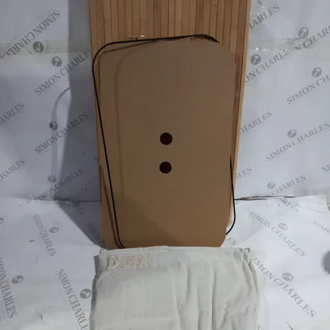 SMART BUY HOMION BAMBOO LAUNDRY BASKET 