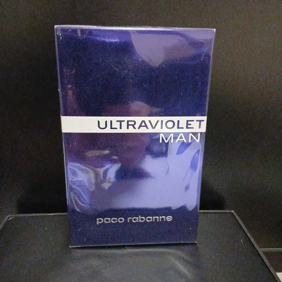 BOXED PACO RABANNE ULTRAVIOLET MAN 100ML EAU DE TOILETTE SPRAY