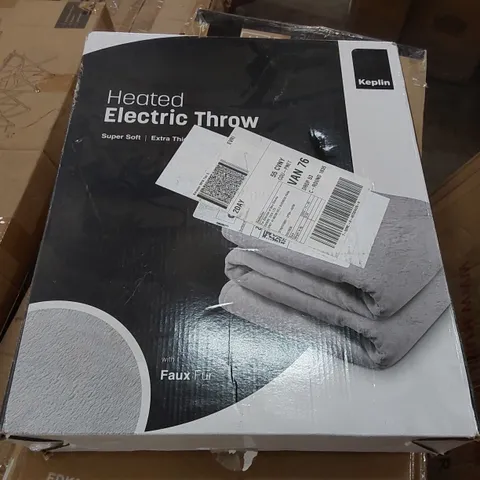 BOXED KEPLIN ELECTRIC HEATED THROW