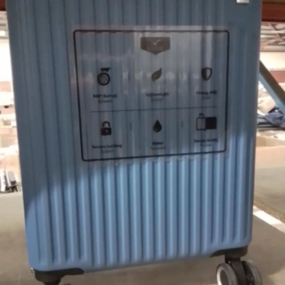 LUGG JETSET TRAVEL SUITCASE BLUE
