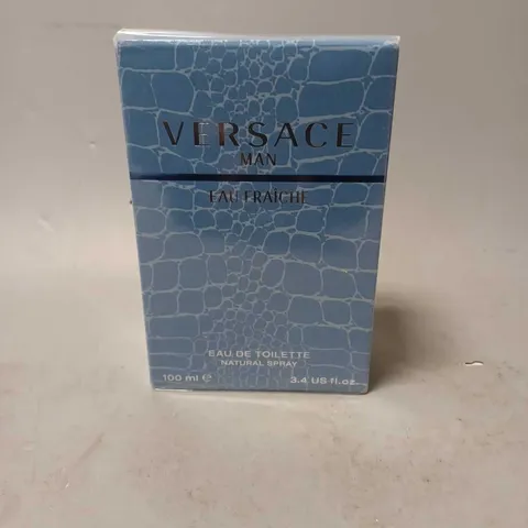 BOXED AND SEALED VERSACE MAN EAU FRAICHE EAU DE TOILETTE 100ML