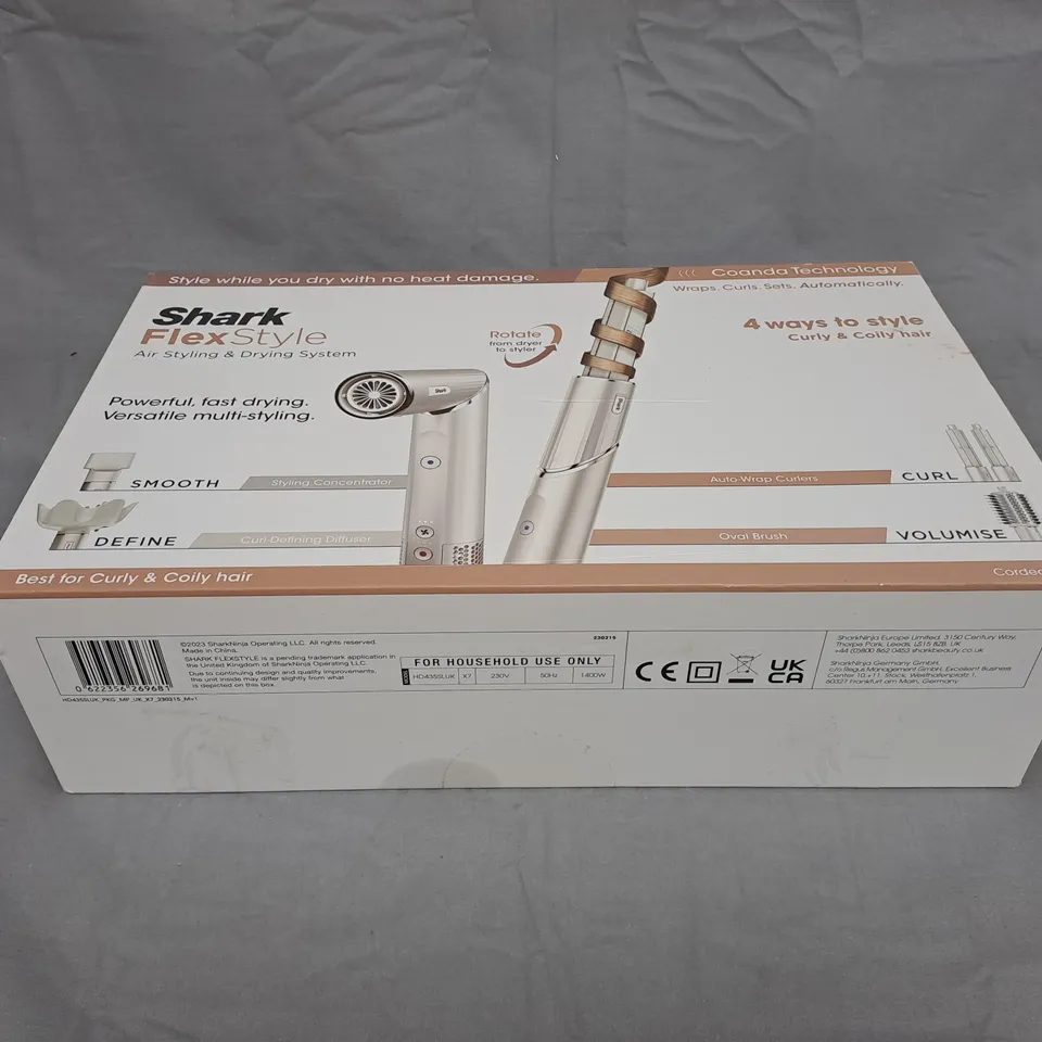 SHARK FLEXSTYLE 5-IN-1 HOT AIR STYLER & HAIR DRYER