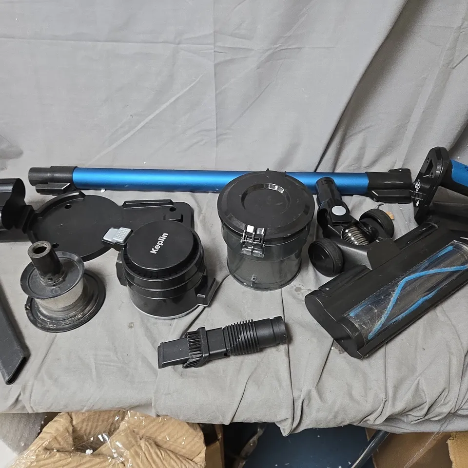 KEPLIN 2-IN-1 CORDLESS VACUUM CLEANER – BOXED WITH ATTACHMENTS