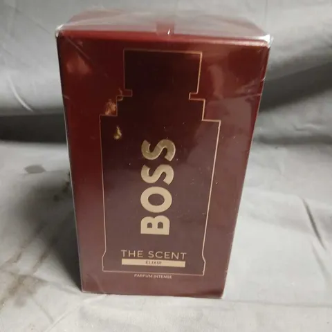BOXED AND SEALED BOSS THE SCENT ELIXIR PARFUM INTENSE 50ML