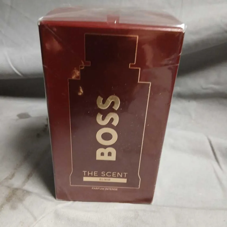BOXED AND SEALED BOSS THE SCENT ELIXIR PARFUM INTENSE 50ML