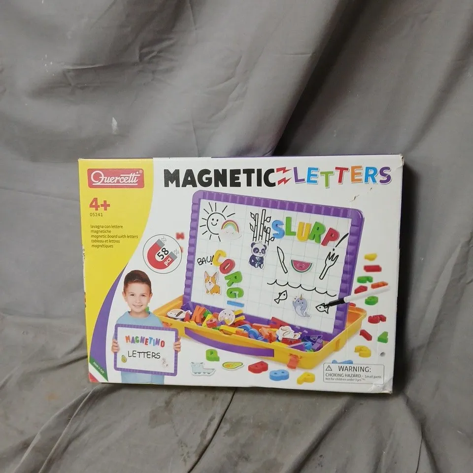 MAGNETIC LETTERS - 58 PIECES