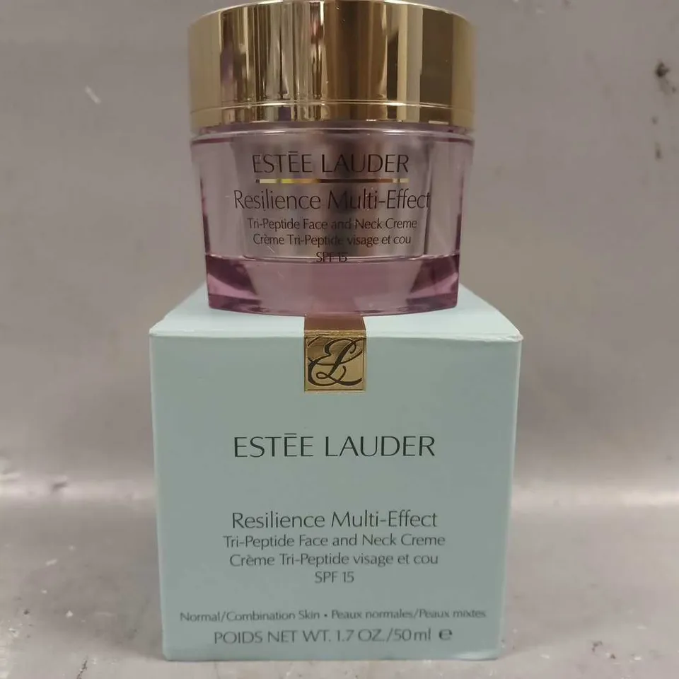 ESTEE LAUDER RESILIENCE MULTI-EFFECT TRI-PEPTIDE FACE AND NECK CREME 50ML