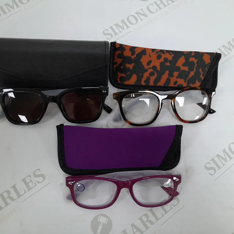 BOXED HUMMINGBIRD POLARISED SUNGLASSES & READER 3PC SET
