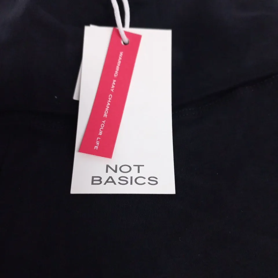 NOT BASICS BLACK LEGGINGS SMALL