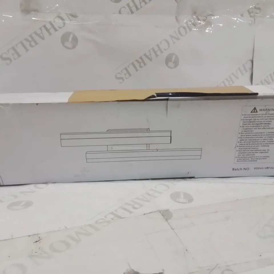 BOXED LED FLUSH MOUNTED SCONCE