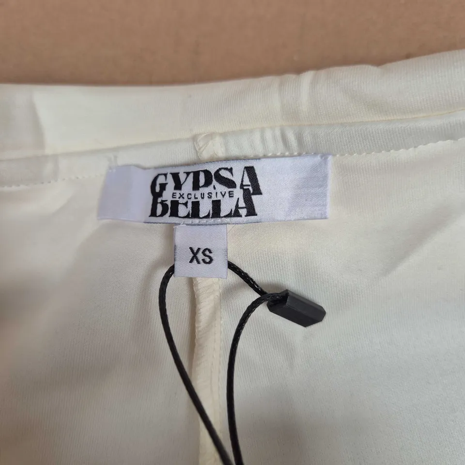 GYPSABELLA MAYFAIR IVORY TROUSERS – SIZE S