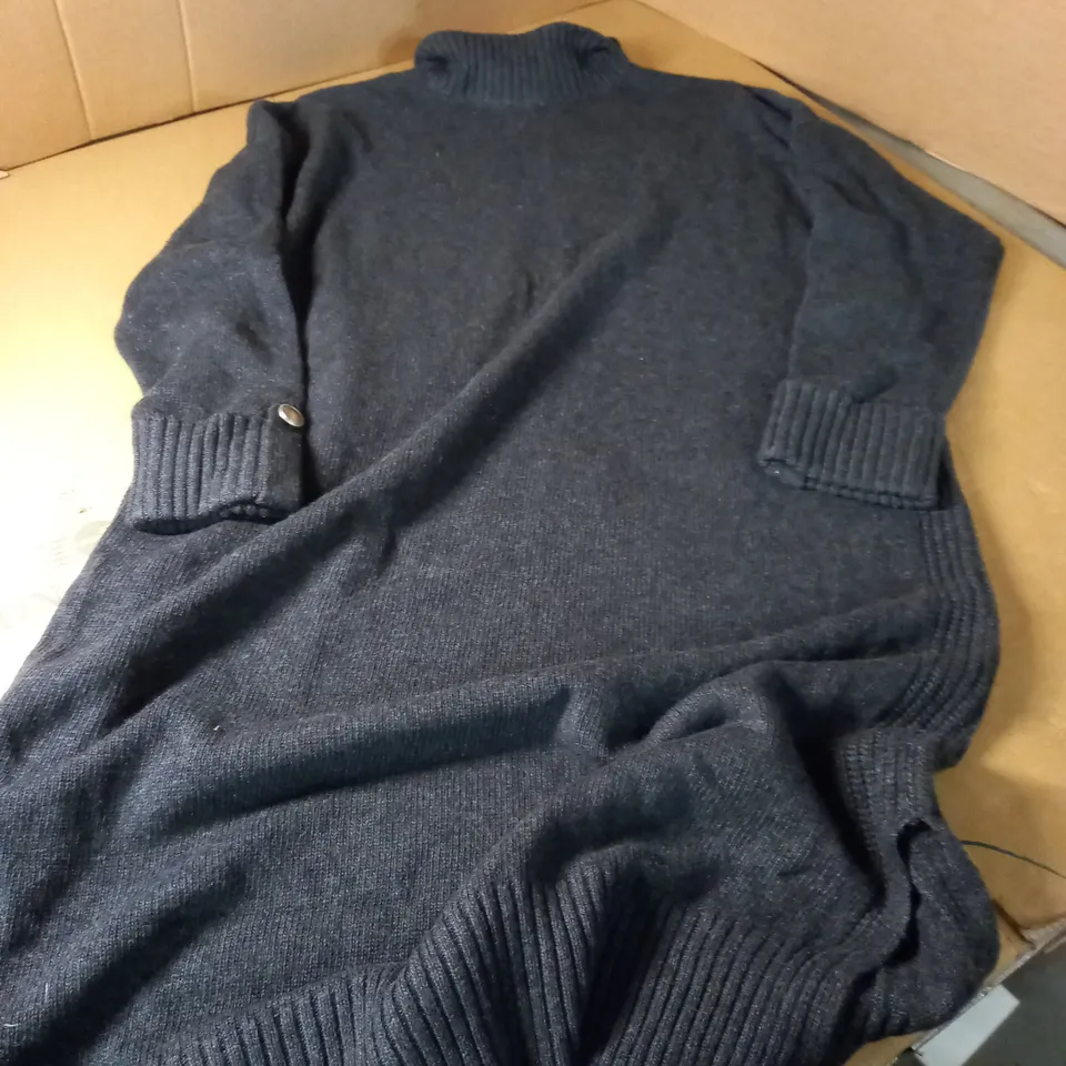MINT VELVET JUMPER DRESS - GREY SIZE L