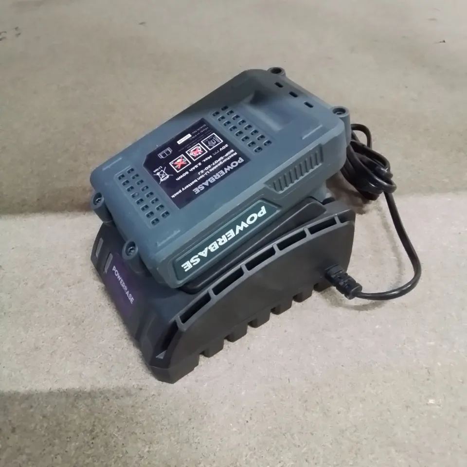 POWERBASE RECHARGEABLE LI-ION BATTERY PACK 20V
