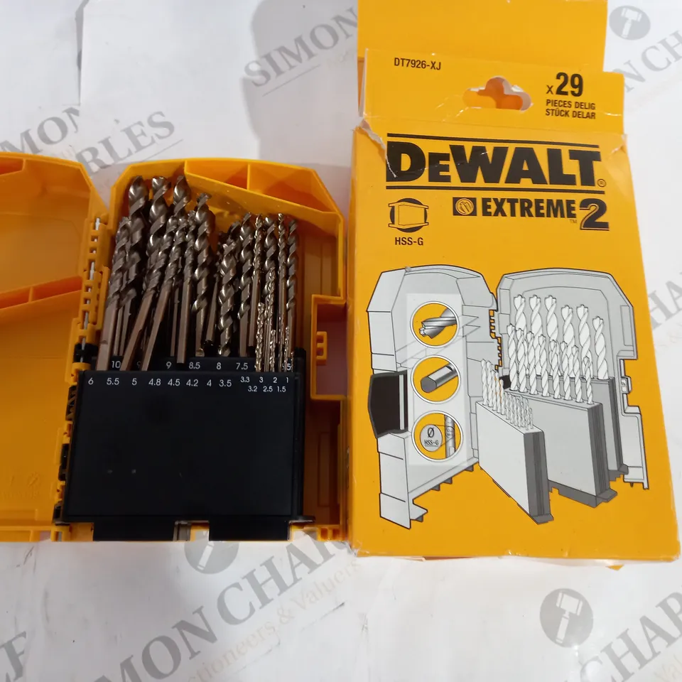 DEWALT EXTREME 2 29-PIECE DRILL SET