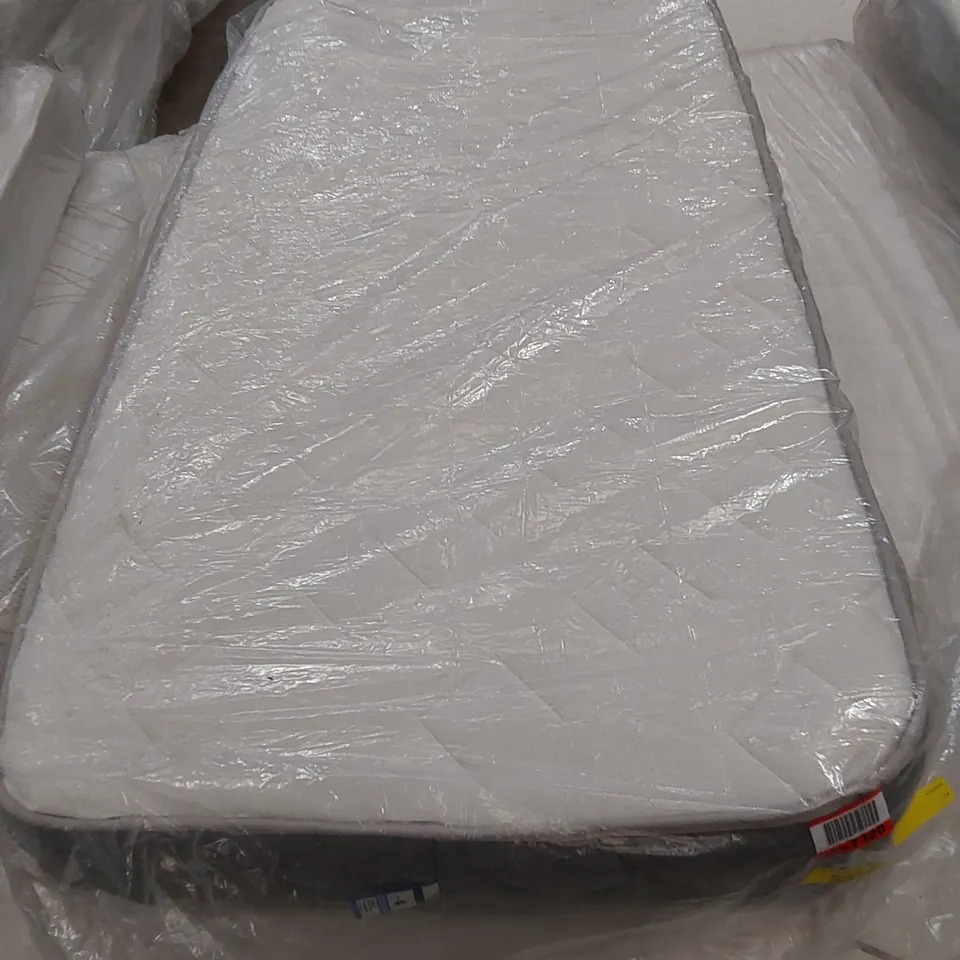 QUALITY BAGGED MEMORY 3' SINGLE FOAM HYBRID OPEN COIL SPRUNG MATTRESS