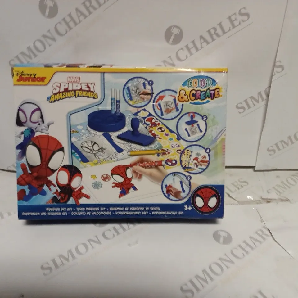 SPIDERMAN SPIDEY PRINCESS TRANSFER STUDIO RRP £9.99