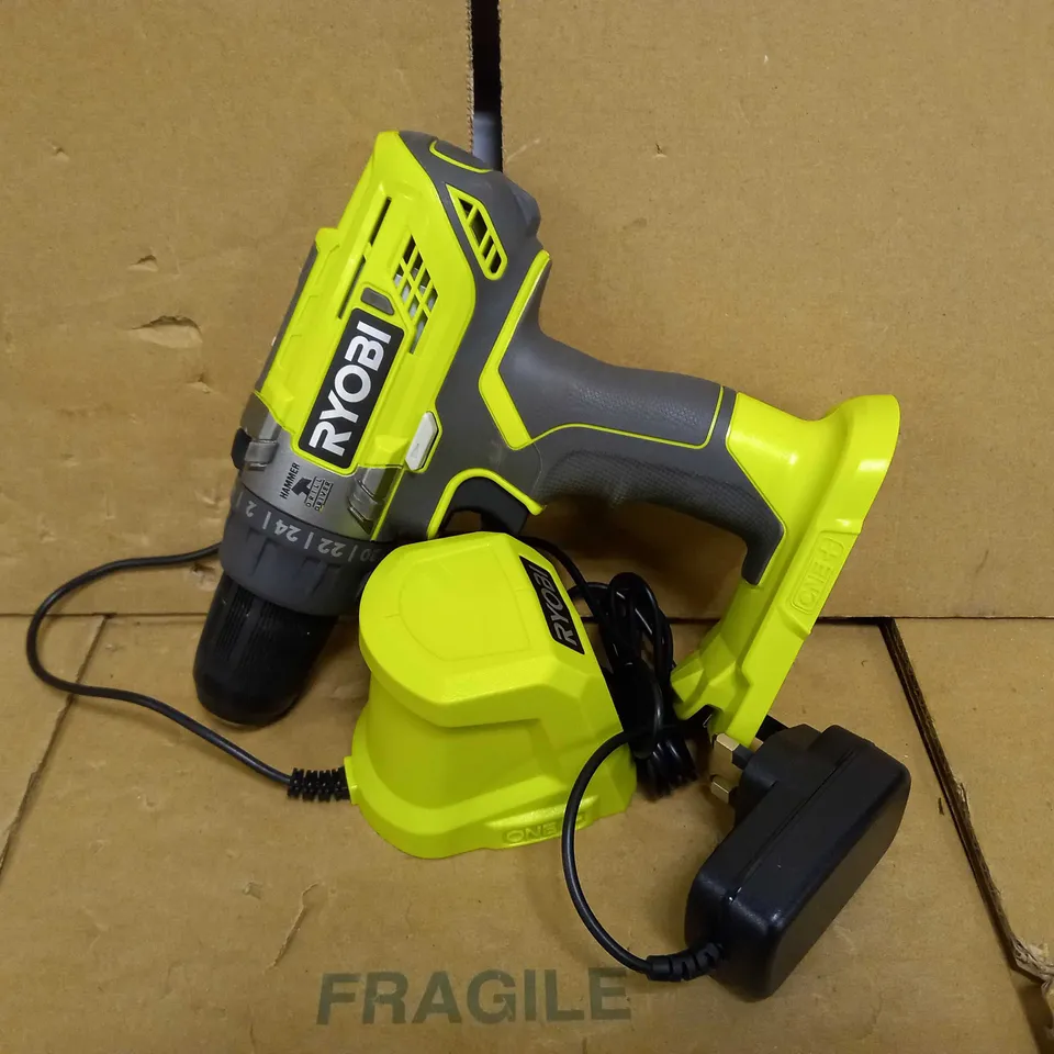 RYOBI R18PD3 CORDLESS COMPACT PERCUSSION DRILL