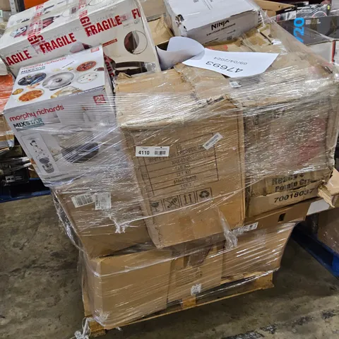 PALLET OF APPROXIMATELY 26 UNPROCESSED RAW RETURN HOUSEHOLD AND ELECTRICAL GOODS TO INCLUDE;