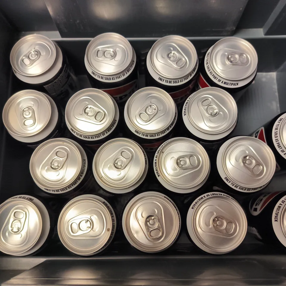 18 PEPSI MAX 330ML CANS – MULTIPACK BULK LOT