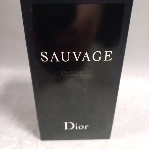 BOXED AND SEALED DIOR SAUVAGE EAU DE TOILETTE SPRAY 100ML 