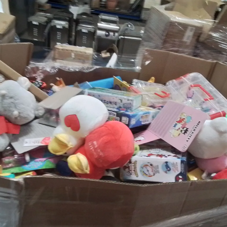 PALLET CONTAINING A LARGE QUANTITY OF KIDS TOYS AND GAMES