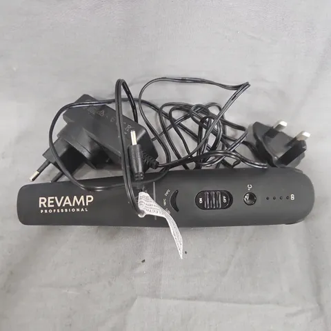 REVAMP PROFESSIONAL HAIR STRAIGHTENER – CORDED, BLACK